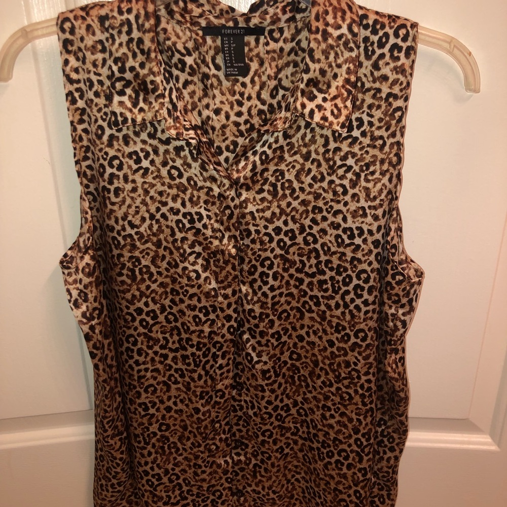 Leopard Print Top